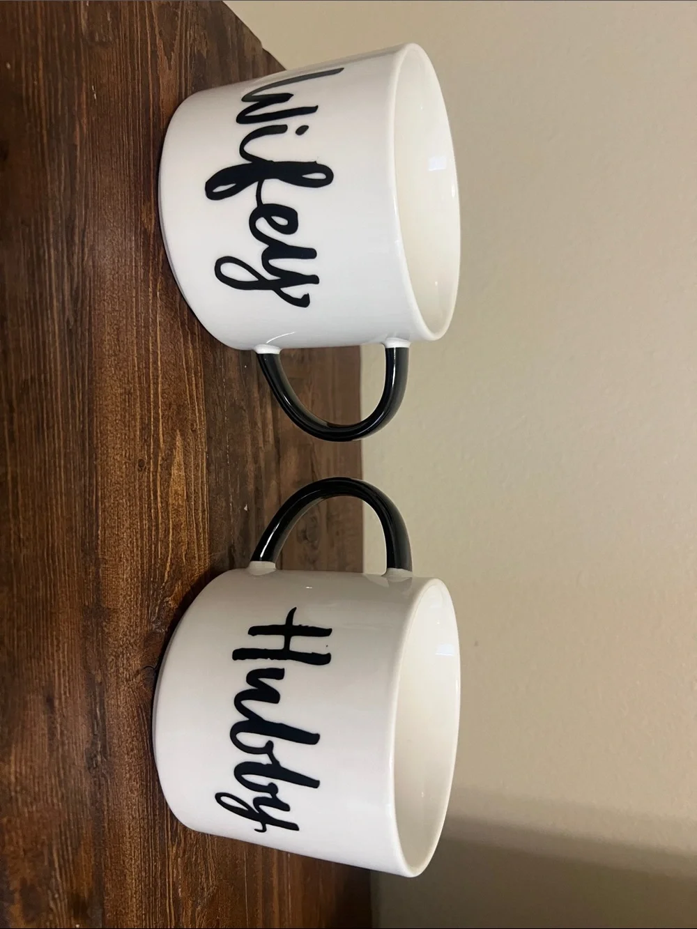Threshold White Porcelain Mug with Black Logo